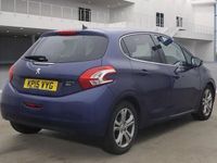 Used Peugeot 208 Allure 92 HP (67 kW) 2015 Blue Hatchback