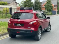 Used Nissan Qashqai Tekna 110 HP (80 kW) 2010 Red SUV