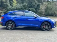 Used Audi Q5 Sportback Comfort 295 HP (216 kW) 2021 Blue SUV