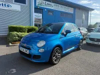 Used Fiat 500 S 69 HP (50 kW) 2014 Blue Hatchback