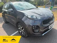 Used Kia Sportage GT-Line 134 HP (98 kW) 2017 Silver SUV