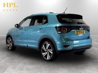 Used VW T-Cross R-line 110 HP (80 kW) 2022 Blue SUV
