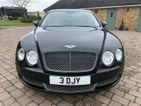 Used Bentley Continental 2007 Black Sedan