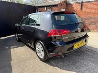 Used VW Golf VII SE 105 HP (77 kW) 2013 Black Hatchback