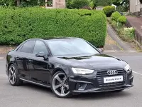 Used Audi A4 Black Edition 150 HP (110 kW) 2019 Black Sedan