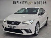 Used Seat Ibiza FR 95 HP (69 kW) 2018 White Hatchback