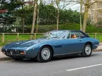 Used Maserati Ghibli 335 HP (246 kW) 1971 Blue Cabriolet