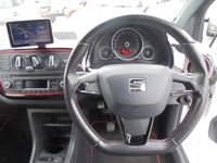 Used Seat Mii FR-Line 75 HP (55 kW) 2016 White Hatchback