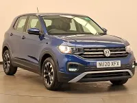 Used VW T-Cross S 95 HP (69 kW) 2020 Blue SUV