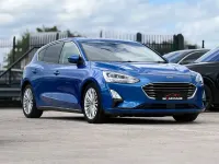 Used Ford Focus Titanium X 125 HP (91 kW) 2018 Blue Hatchback