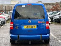 Usado VW Caddy Life 101 HP (74 kW) 2011 Azul Monovolume