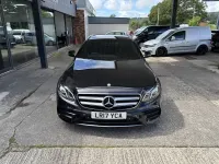 Used Mercedes E220 AMG line 194 HP (142 kW) 2017 Black Estate