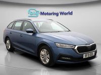 Used Skoda Octavia SE Technology 110 HP (80 kW) 2021 Blue Estate