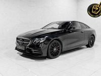 Used Mercedes E220 AMG Line Premium Plus 194 HP (142 kW) 2018 Black Coupe