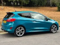 Used Ford Fiesta ST-Line 140 HP (102 kW) 2019 Antigua blue metallic Hatchback