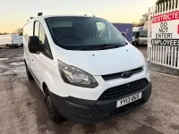 Used Ford Transit Custom 100 HP (73 kW) 2013 White Van