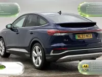 Used Audi Q4 Sportback e-tron S-Line 150 kW (204 HP) 2023 Blue SUV
