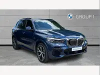 Used BMW X5 M Sport 394 HP (289 kW) 2021 Blue SUV