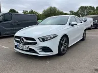 Used Mercedes A200 AMG line 163 HP (119 kW) 2020 White Hatchback