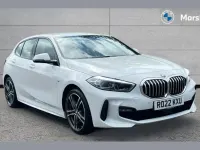 Used BMW 118 M Sport 134 HP (98 kW) 2022 White Hatchback