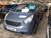 Used Kia Venga 125 HP (91 kW) 2015 Blue Hatchback
