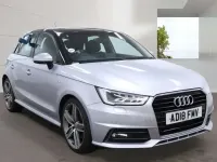 Used Audi A1 Sportback S-Line 125 HP (91 kW) 2018 Silver Hatchback
