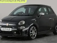 Used Abarth 595C Turismo 167 HP (122 kW) 2021 Black Cabriolet