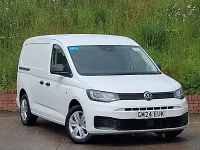 Used VW Caddy 102 HP (75 kW) 2024 White MPV