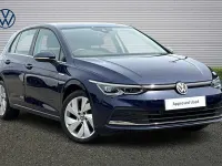 Used VW Golf VIII Style 150 HP (110 kW) 2021 Blue Hatchback