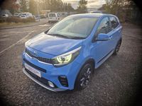 Used Kia Picanto X-Line 84 HP (61 kW) 2019 Blue Hatchback