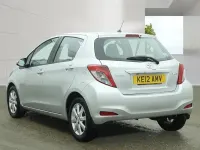Used Toyota Yaris Multidrive S 99 HP (72 kW) 2012 Silver Hatchback
