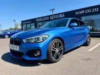 Używany BMW 118 M Sport 2018 Niebieski Hatchback