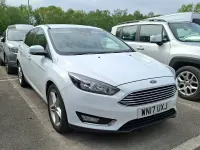 Second-hand Ford Focus Titanium 120 CP (88 kW) 2017 Alb Hatchback