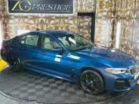 Used BMW 530e M Sport 292 HP (214 kW) 2021 Blue Sedan