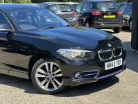 Used BMW 118 Sport Line 2015 Black Hatchback