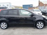 Used Nissan Note 110 HP (80 kW) 2007 Black Hatchback