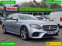 Used Mercedes E220 AMG line 2018 Silver Estate