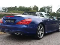 Used Mercedes SL400 AMG Line Premium 367 HP (269 kW) 2018 Blue Cabriolet