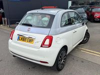Used Fiat 500 Collezione 69 HP (50 kW) 2018 White Hatchback