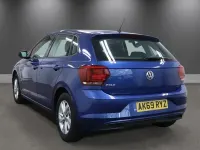 Used VW Polo SE 80 HP (58 kW) 2020 Blue Hatchback