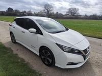 Used Nissan Leaf Tekna 110 kW (150 HP) 2019 White Hatchback