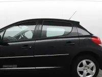 Used Peugeot 207 68 HP (50 kW) 2010 Black Hatchback