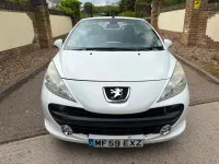 Używany Peugeot 207 CC GT 2009 Biały Kabriolet
