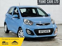 Used Kia Picanto 84 HP (61 kW) 2012 Blue Hatchback