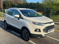 Used Ford Ecosport Titanium 125 HP (91 kW) 2015 White SUV