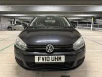 Usado VW Golf VI S 122 HP (89 kW) 2010 Preto Citadino