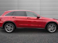 Used Mercedes GLC300 AMG line 258 HP (189 kW) 2021 Hyacinth red Estate