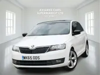 Used Skoda Rapid Sport 90 HP (66 kW) 2015 White Hatchback