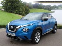 Used Nissan Juke N-Connecta 2021 Blue SUV