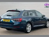 Used Skoda Superb SE L 214 HP (157 kW) 2020 Blue Estate